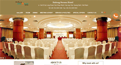 Desktop Screenshot of halongdreamhotel.com